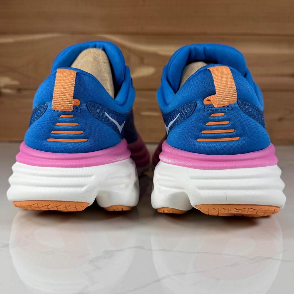 Hoka One One Bondi 8 Running Shoes Coastal Sky All Aboard 1127952 Womens 7B - Picture 4 of 16